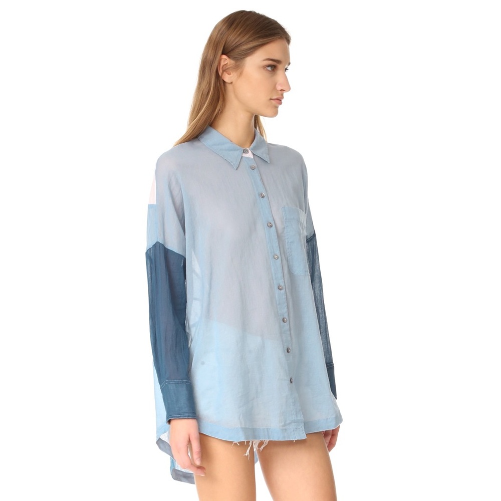 Breezy button down shirt
